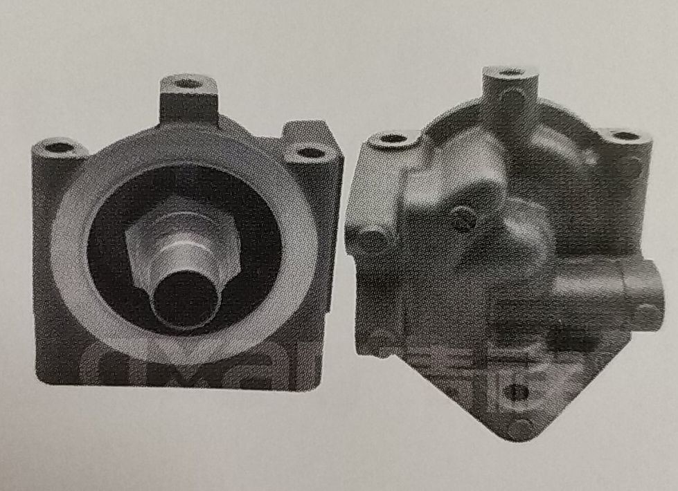 High Strength Diesel Filter Head , Kobelco Fuel Filter Heavy Duty Long Durability