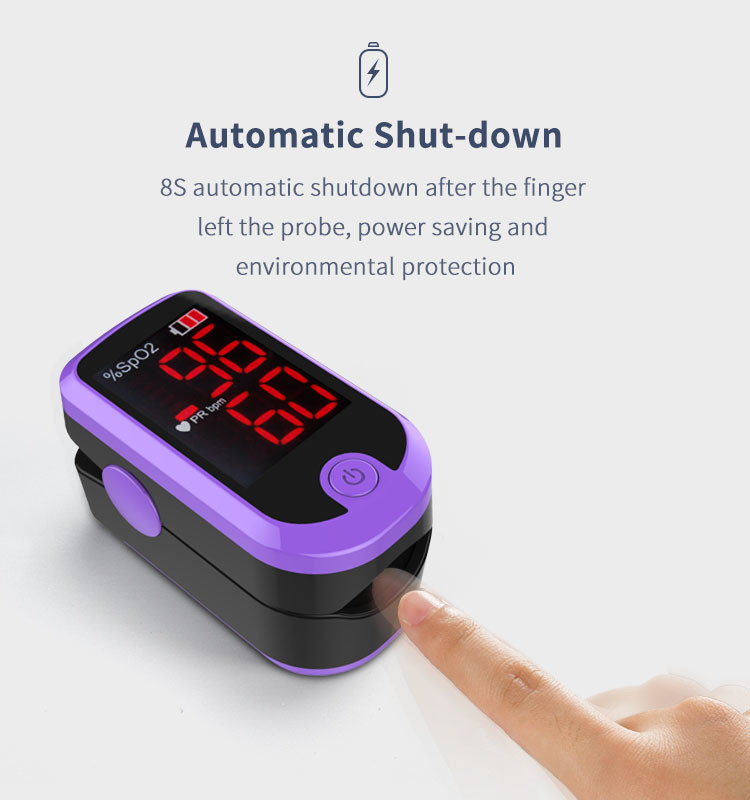 Wireless Medical Pulse Oximeter For Patient Care Measure PR SpO2