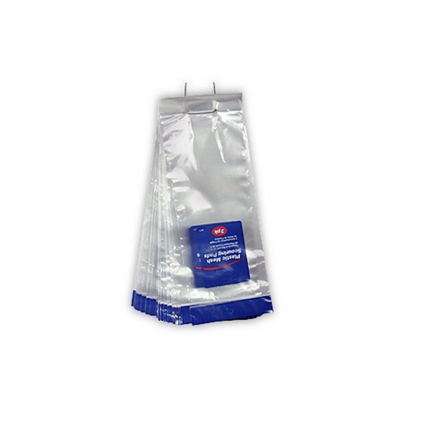 Clear PE biodegradable small plastic bags with Wicket for food bread packing