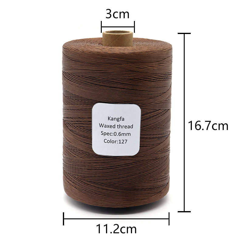 Polyester/Waxed 210D Sewing Thread 1mm 1kg Roll for Hand Sewing within Furniture