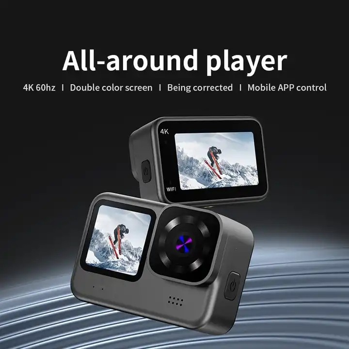 4K HD Waterproof Sports Camera 170 Degree Wide Angle Multipurpose