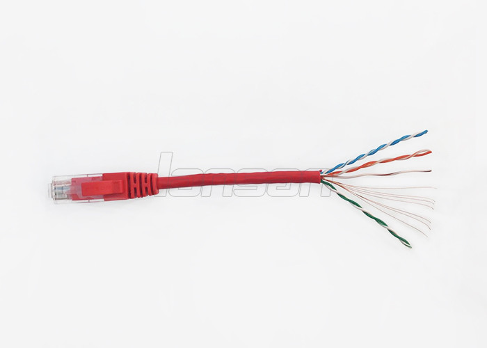 24AWG 0.50mm Cat5e Lan Cable Pure Solid Bare Copper UTP Solution