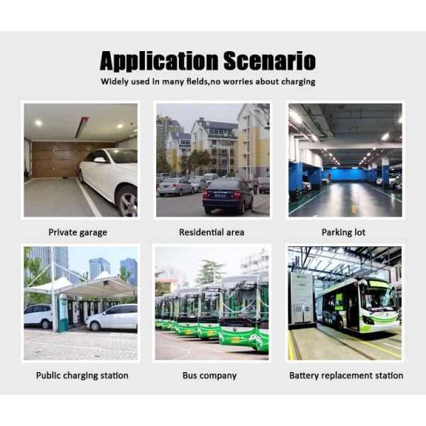 220V Wall-Mounted EV Charging Stations for ModelX 7kw Charger Pile Type 2 Fast Charging