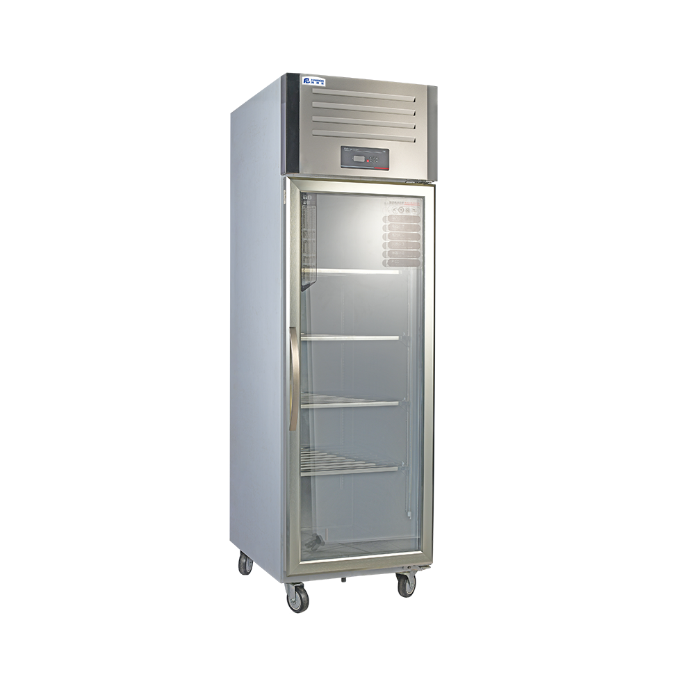 Commercial Fridge Freezer Refrigerator Stainless Steel Vertical Chiller with 4 Doors