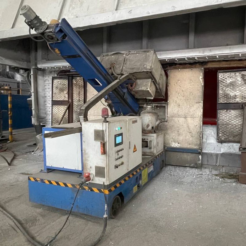 Graphite Rotor Speed Rotary Degassing Unit 0-600 R/min Three Phase Four Wire Power Supply 0～350 G/min Refined Flux Powder Spraying