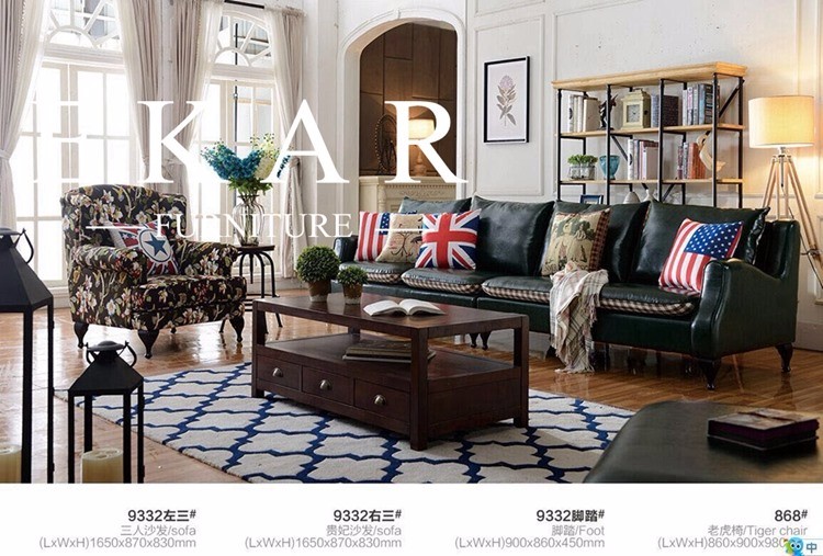 Fashionable Simple Modern Sectional Sofa guangdong shenzhen Corner Leather Sofa