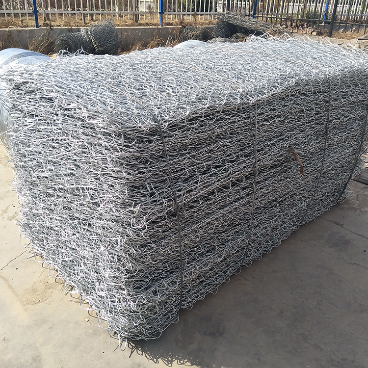 Water Project Stone Gabion Basket Rock Retaining Wall Gabion Wall Cages 8x10cm Hole