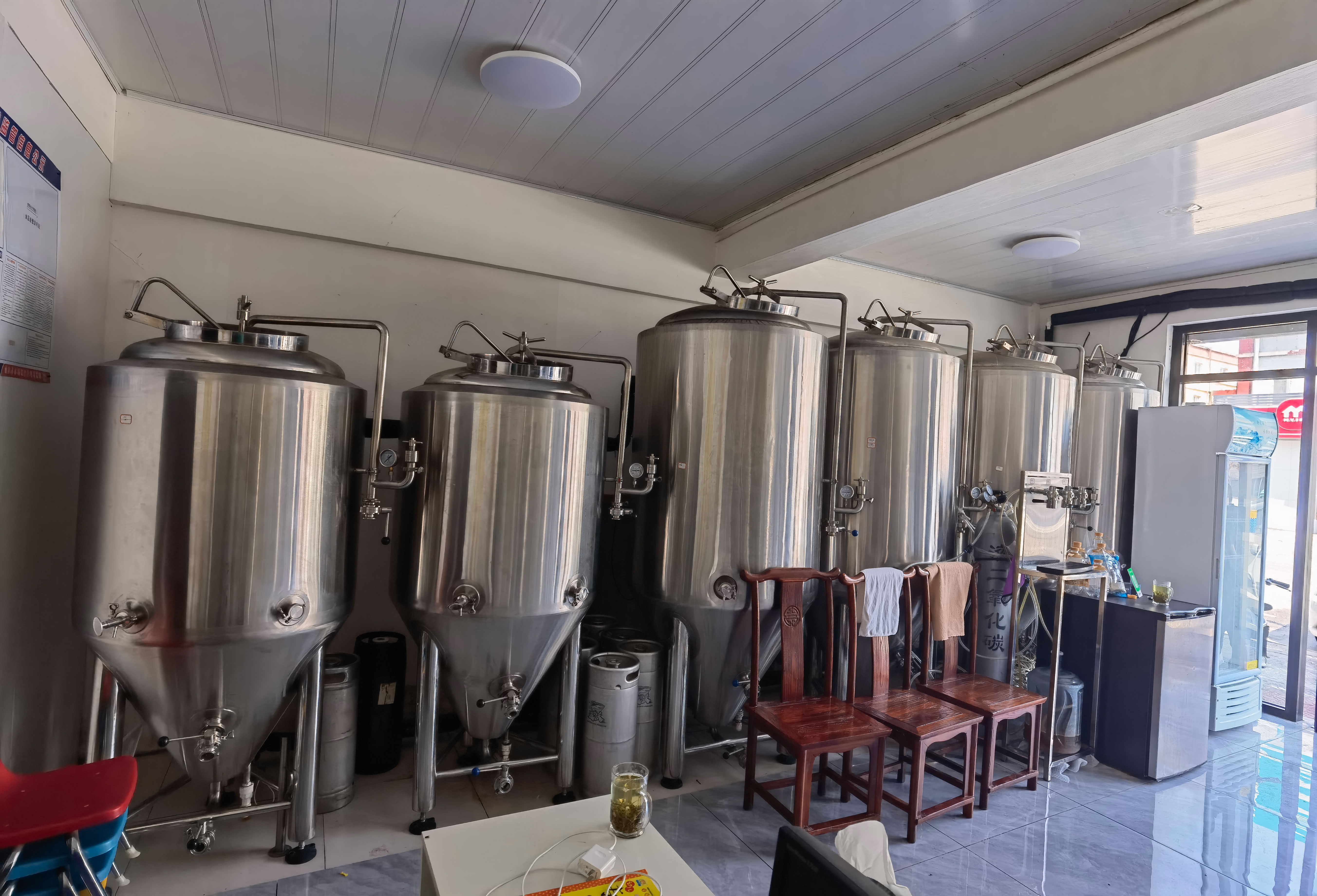 220V GHO 300L Brewery Jacketed Fermenters for Fermenting Equipment at Competitive