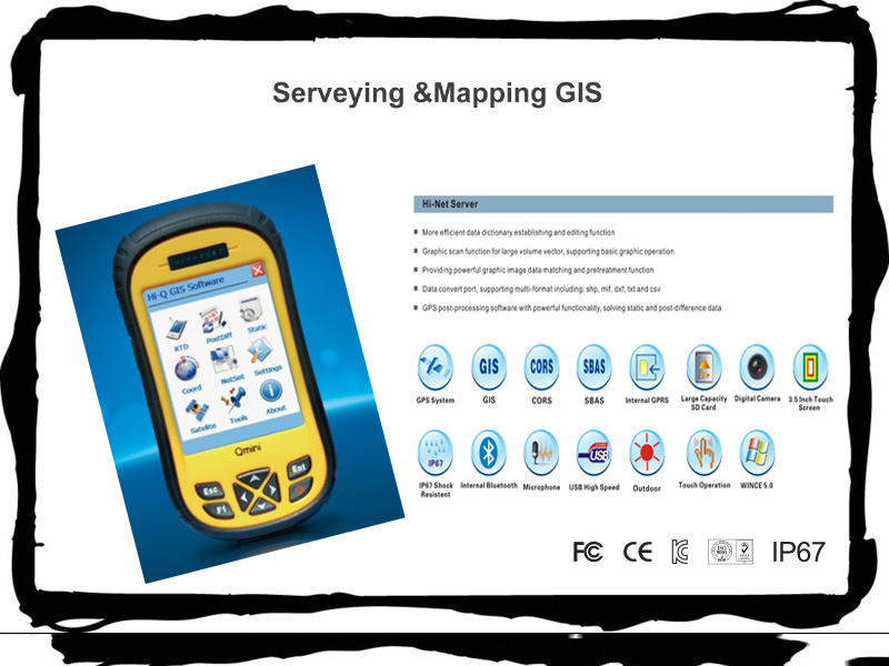 Topographic Equipment Global Positioning System GPS Navigation Device