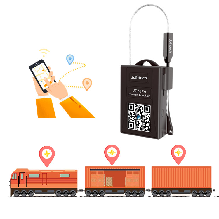 Trailer GPS Container Lock with Remote Control IOS/Android APP/Web/SMS