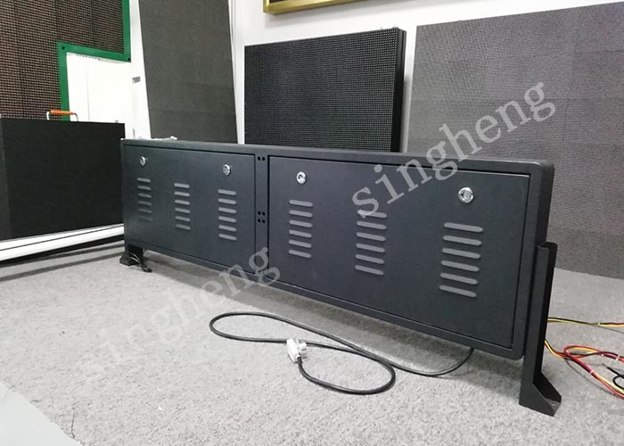 Mobile Advertising Bus LED Display 1192*232*75mm Screen Dimension 6mm Pixels