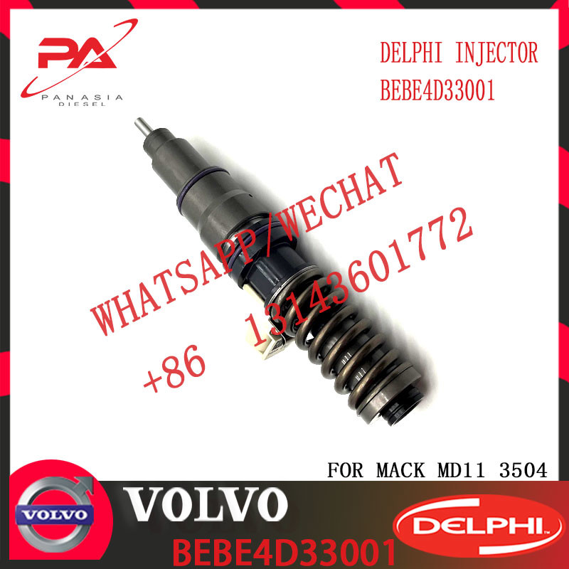 Diesel Electronic Unit Fuel injector 20702362 BEBE4D09001 BEBE4D33001 for V-O-L-V MD11 3504