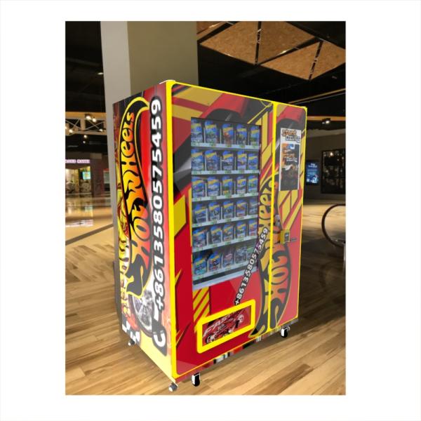Smart LED Illuminated Toy Car Dispenser Vending Machine with Custom Design