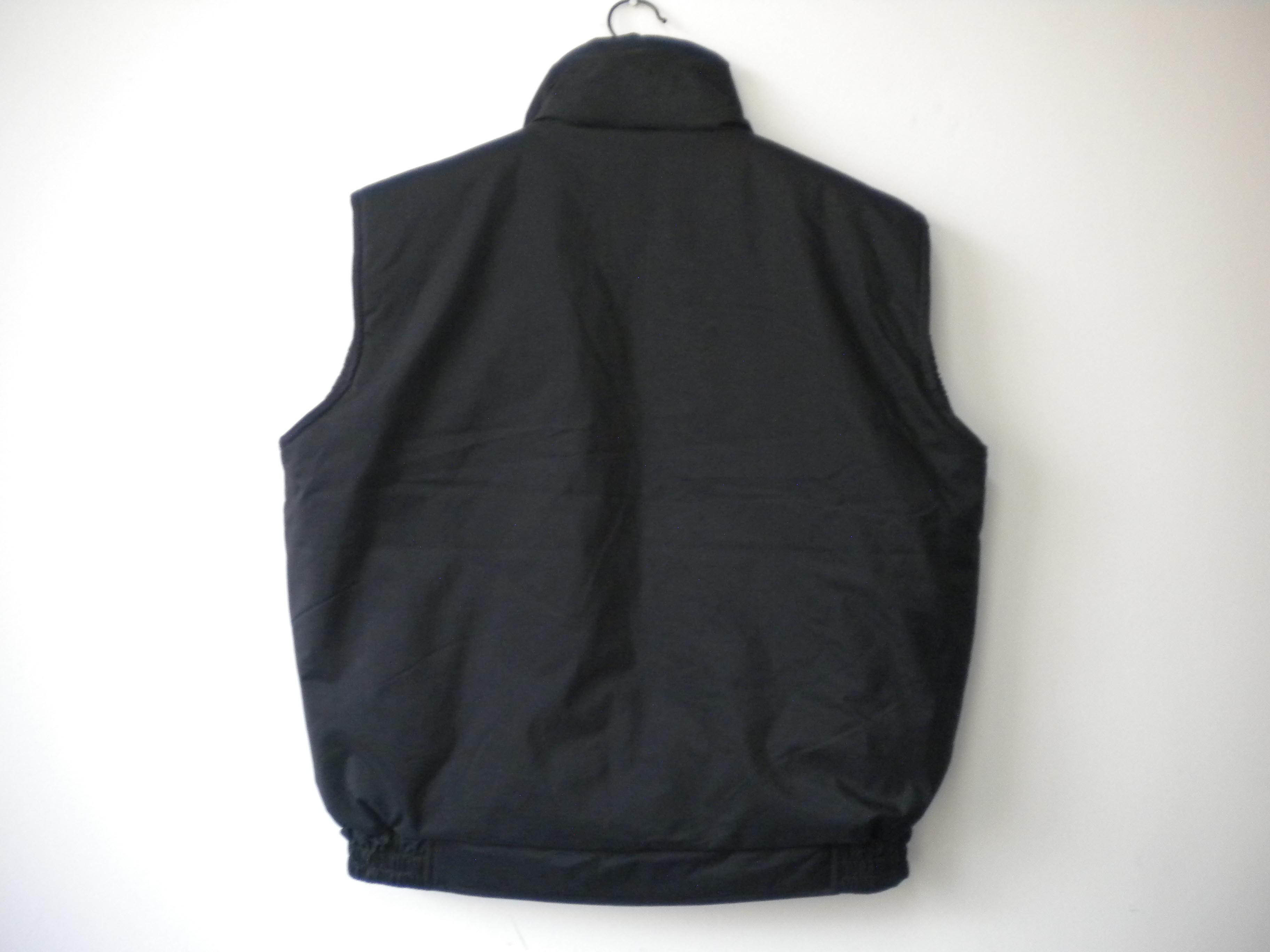 winter vest, warm waist coat, grey, S-3XL, pongee outer, paded lining