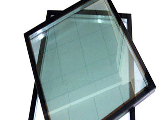 Soft Coat Low E Insulated Glass Green / Energy Saving For Building Glass