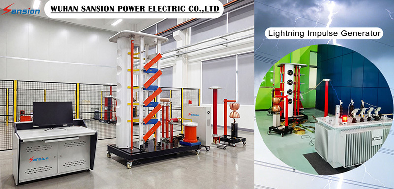 Lightning Impulse Voltage Generator High Voltage Impulse Test System for Transformer, Cable, GIS, Arrester and Electrical Equipment Testing