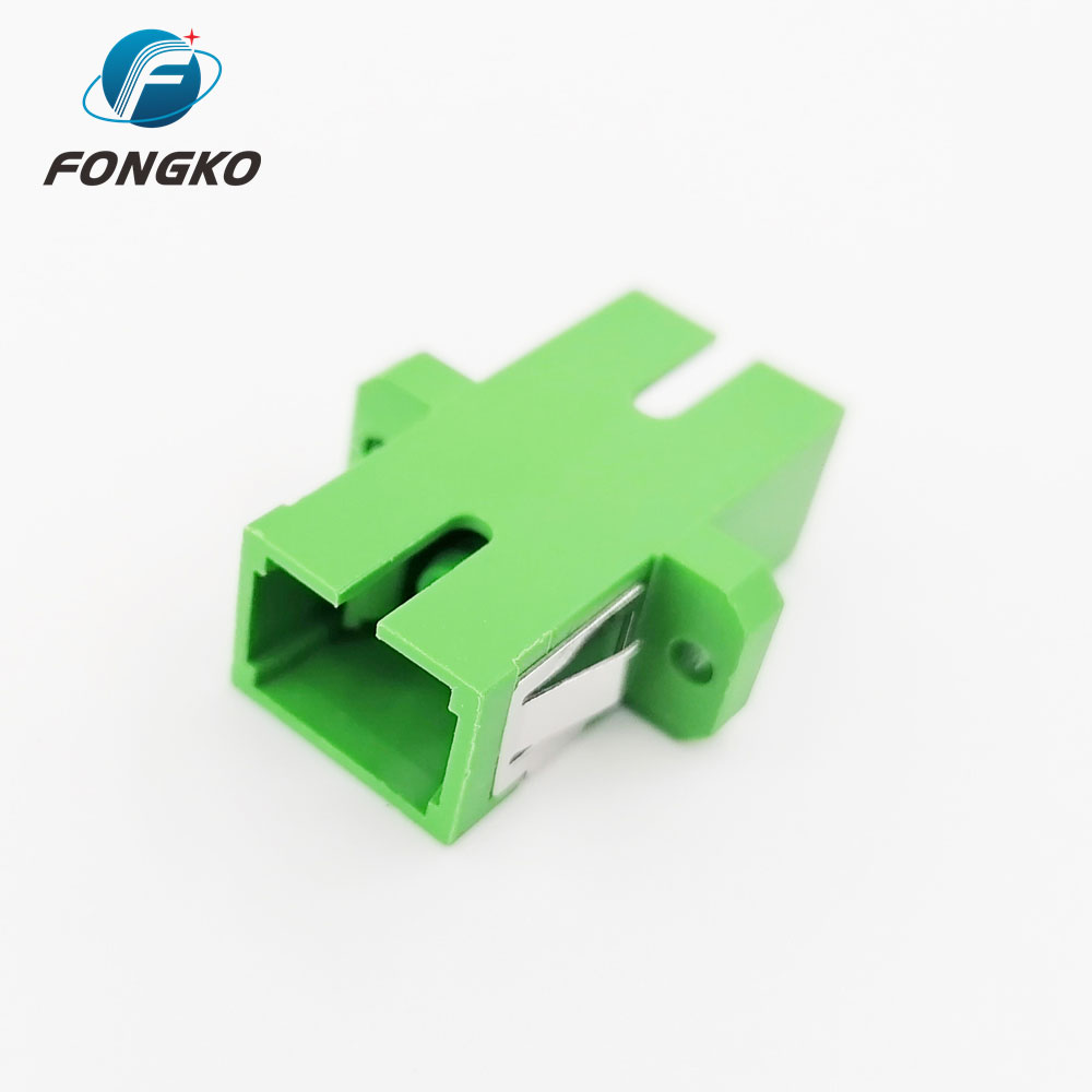 FONGKO SC APC Power Simplex Single Mode Coupler Adapter