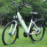 Buy cheap No Pollution Womens Electric Bike White Color Range 31 - 60 Km / Per Power from wholesalers