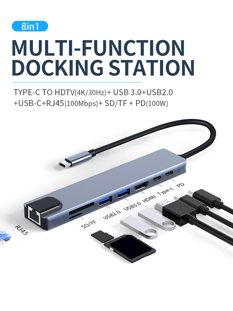 Speedy Data Transfer Aluminum Memory Card Reader Fast Hub / Memory Card Hub with Charming Style