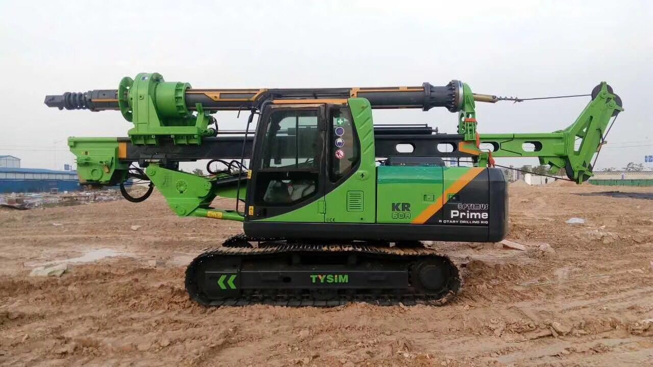 60 KN/M Max Torque Hydraulic Pile Drilling Equipment With CAT Chassis Max. drilling depth 22 m(4 node)/16 m(3 node)