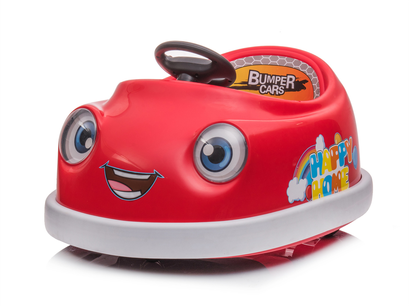 Children's Electric Ride-on Bumper Car with Remote Control and Music G.W. N.W 9kg/8kg