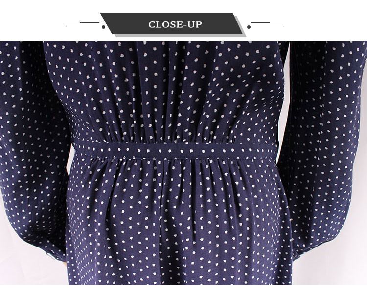 Size 36 Screen Print 100 Rayon Polka Dot Maxi Dress