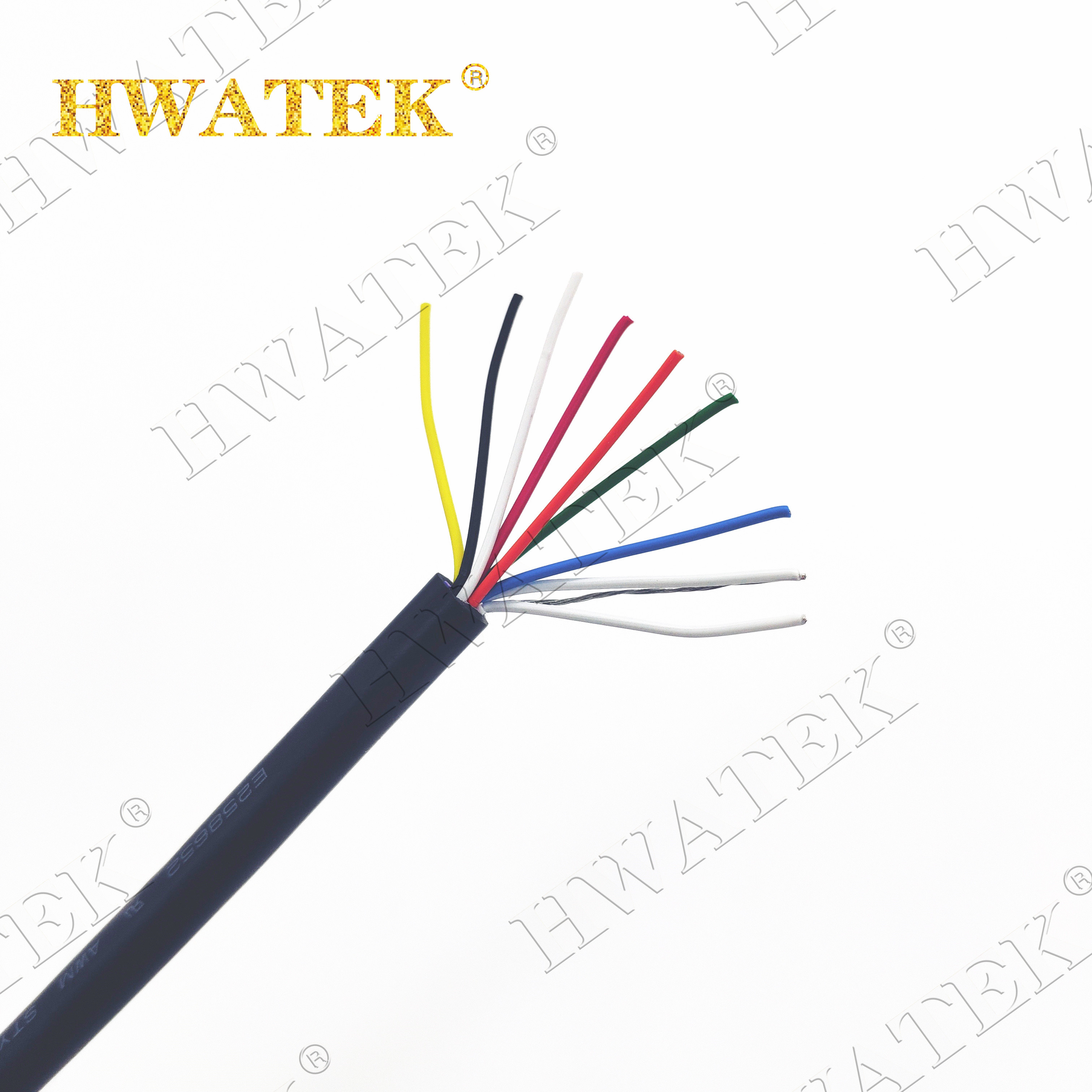 Multi Core UL20276 Braid USB 2.0 Compliant Cable 28AWGx1P+28AWGx6C+TP+AEB
