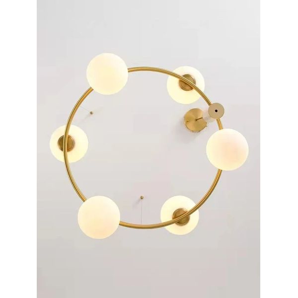 Nordic Magic Bean Galss Chandelier Restaurant Light Glass Ball Pendant Light（WH-AP-673）