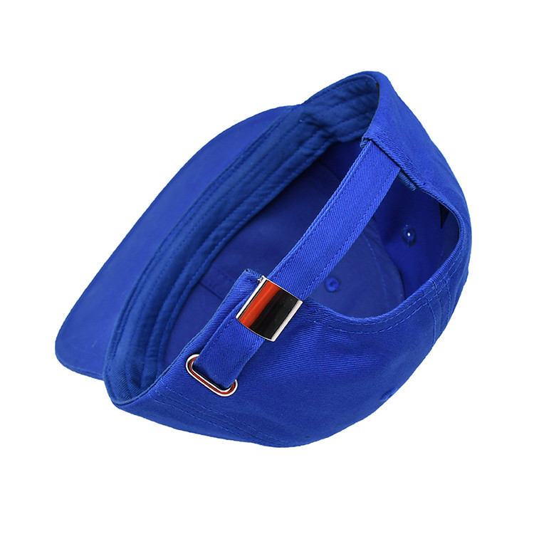 Custom Fitted Hat Unstructured Snapback Cap 3d Puff Embroidery Blue Snapback Hats Caps