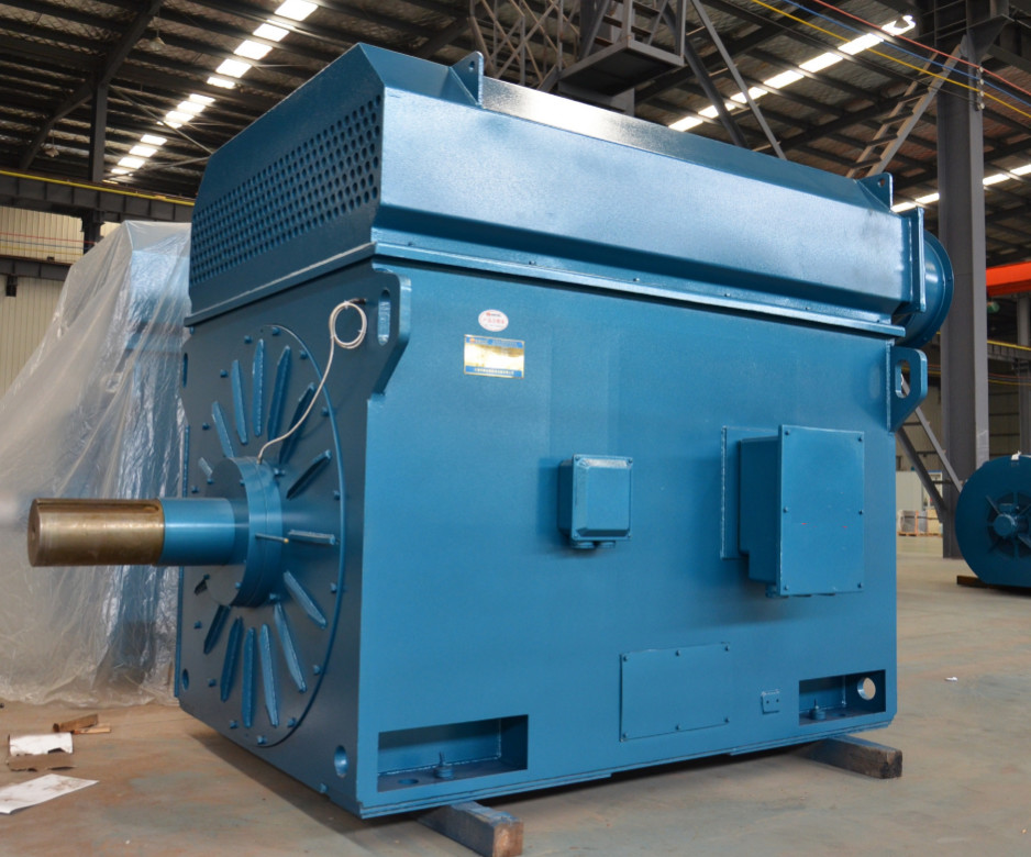Blue Direct Drive Permanent Magnet Motor PMSM Explosion proof