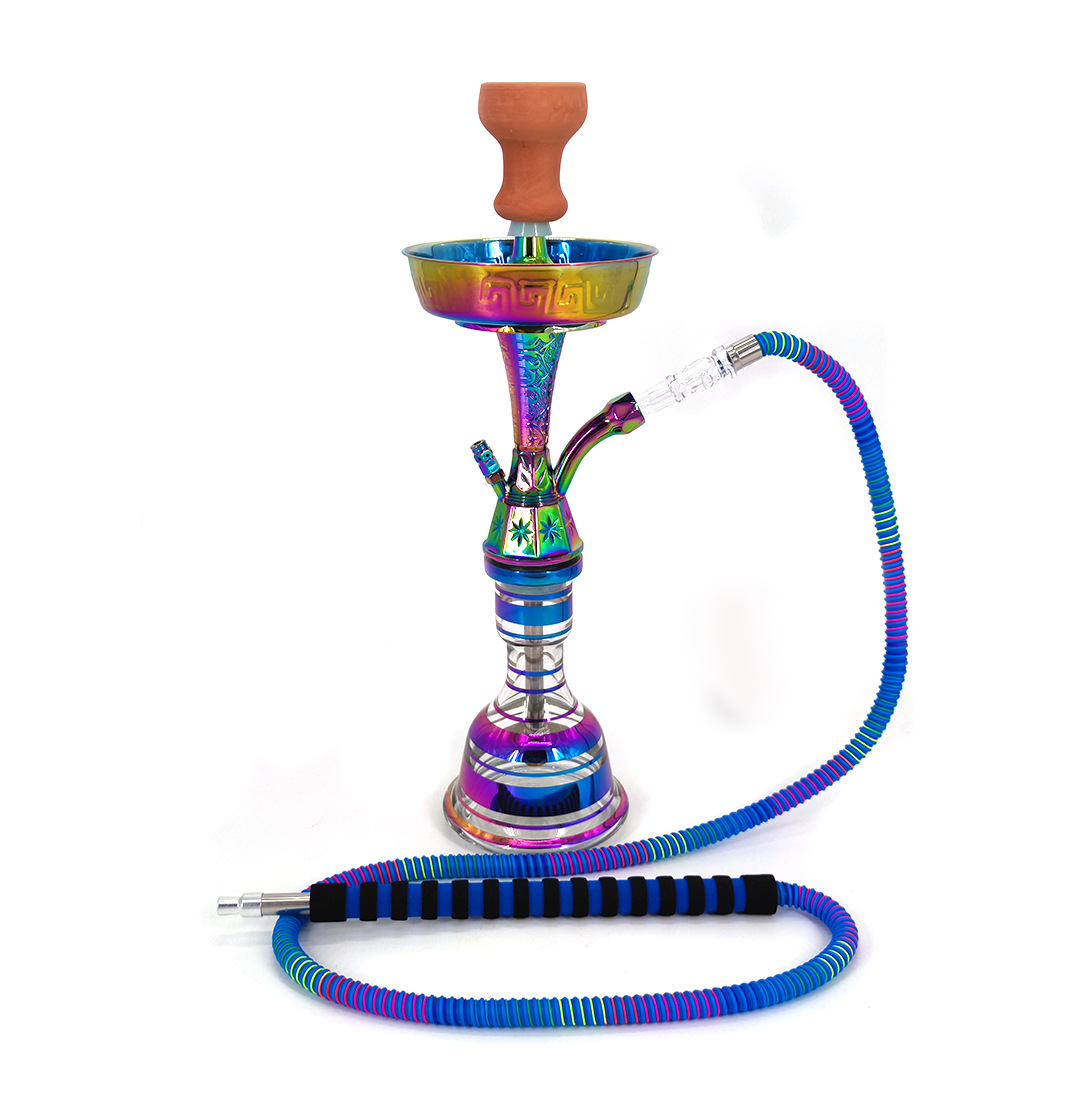Healthy Smoking 55cm Arabic Shisha With Case Zinc Aluminum Alloy Hookah