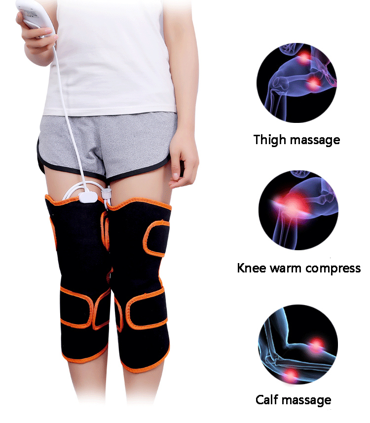 Joint Relief Pain Sports Knee Pads 12V Heat Therapy Knee Wrap Brace For Arthritis