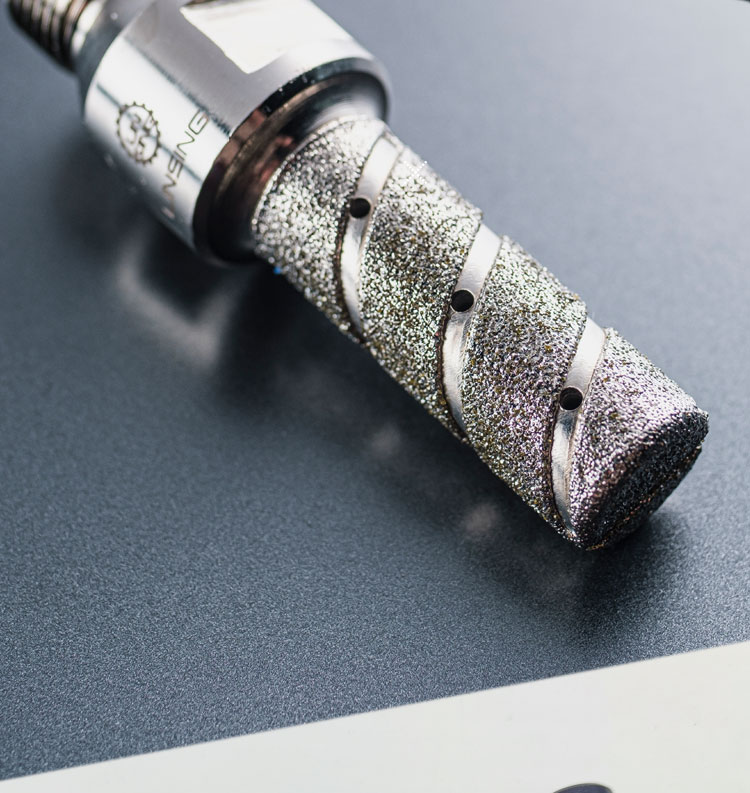 Sharp Cutting Edge Diamond End Mill CNC Router Bits for Marble Granite Grinding CN JIN