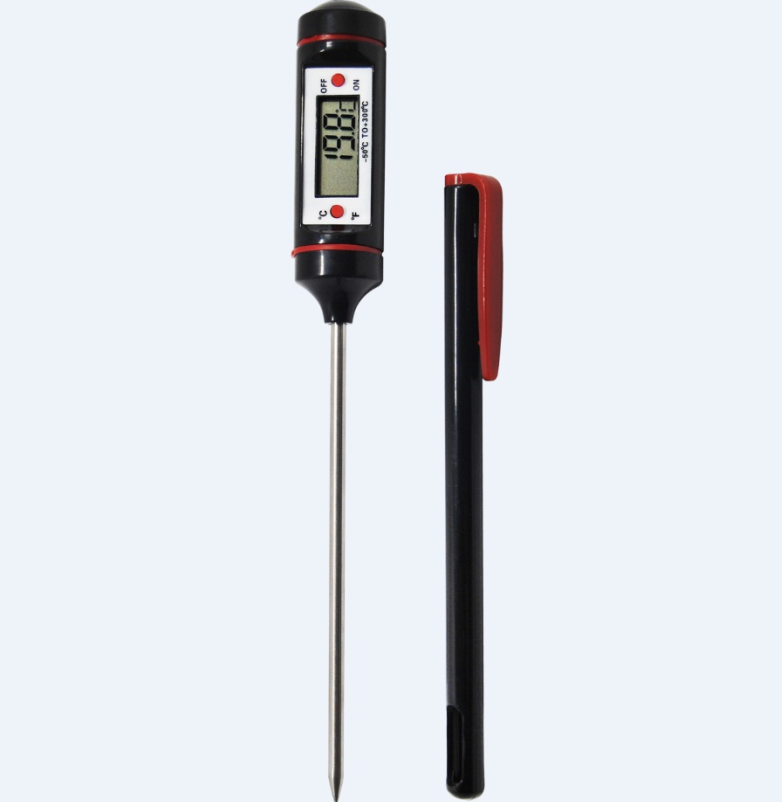 Digital Thermometer 304 Stainless Steel Probe Food Thermometer WT-1 -50 to 300C degree