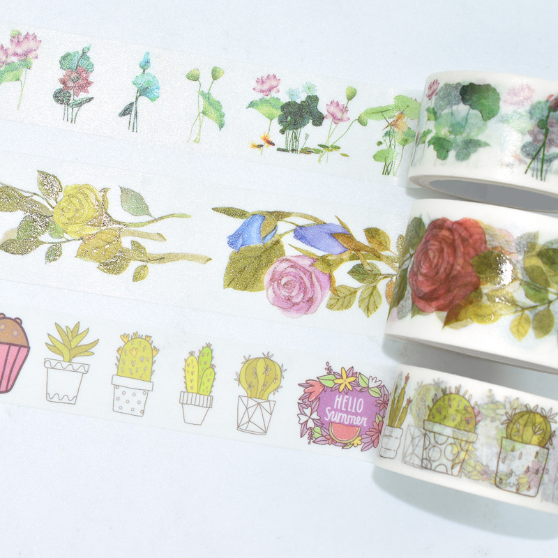 Writable Decorative DIY Adhesive Design Your Own Masking Washi Tape