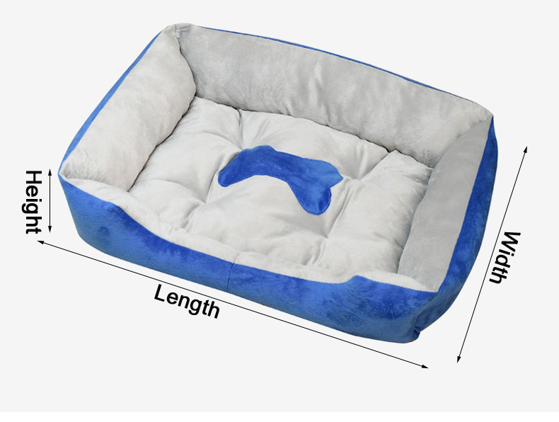 Waterproof Dog Cat Pet Calming Beds Cosy XXS-XXL In Bedroom Living Room
