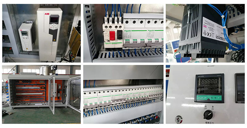 320Kg/HR PVC Artificial Marble Production Line SGS Plastic Profile Pvc Profile Extrusion Machine