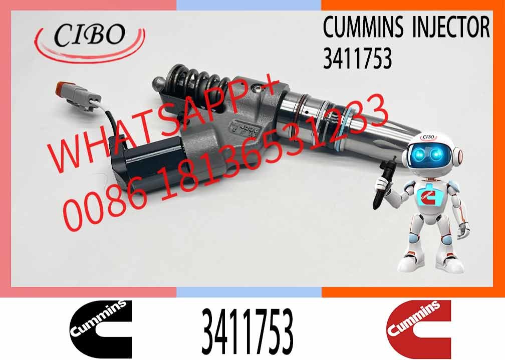 N14 ISM11 QSM11 M11 Auto Engine Fuel System Fuel Injector 3411766 3411753 3411760 for cummins