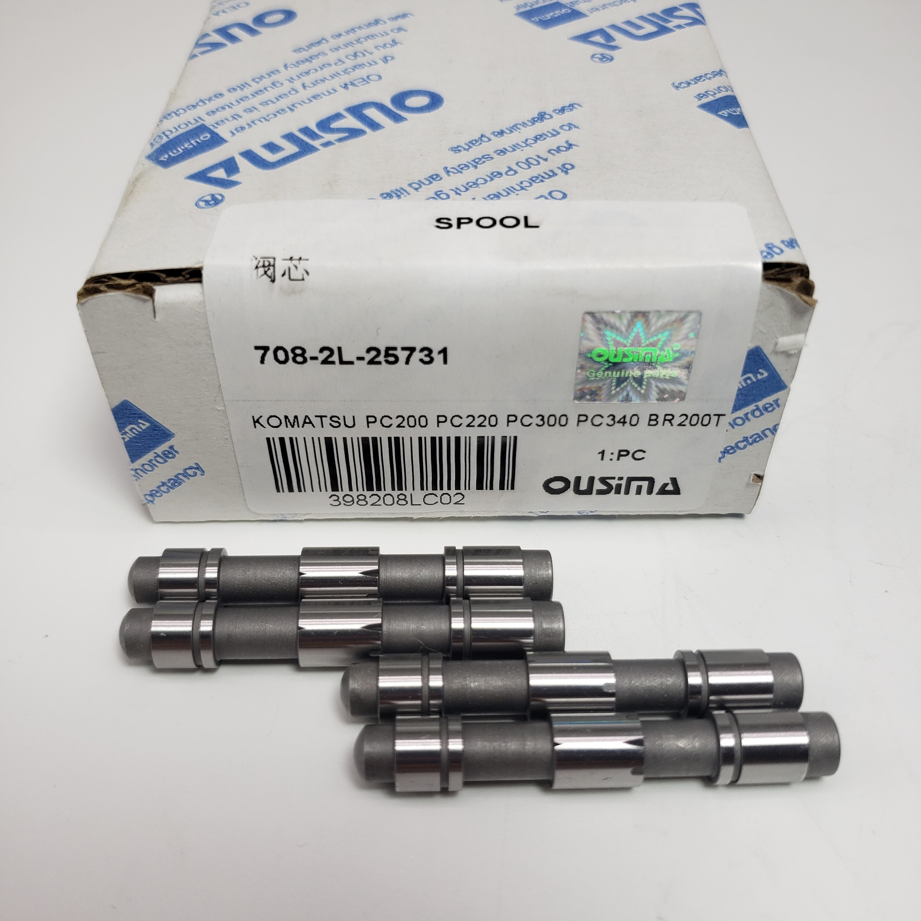 Spool 708-2L-25731 For Komatsu PC200 PC240 PC350 PC400 BR200T