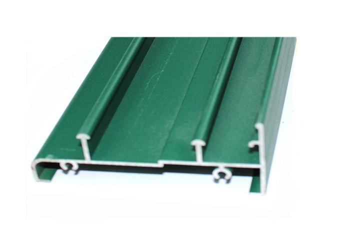 Powder Coated Surface Treatment Aluminium Channel Profiles Sliding Window