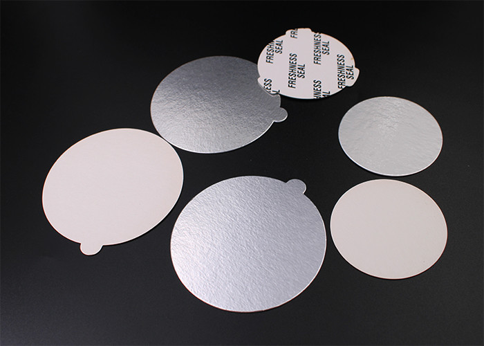 Dia 140mm Aluminum Foil Seal Cap Liners For Induction Bottles