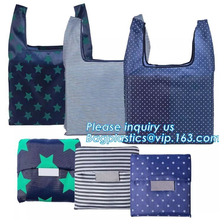 Promotion Custom Eco Friendly Sublimation Polyester Folding Shopping Bag,Promotional Sports Gym Sack Polyester Drawstrin