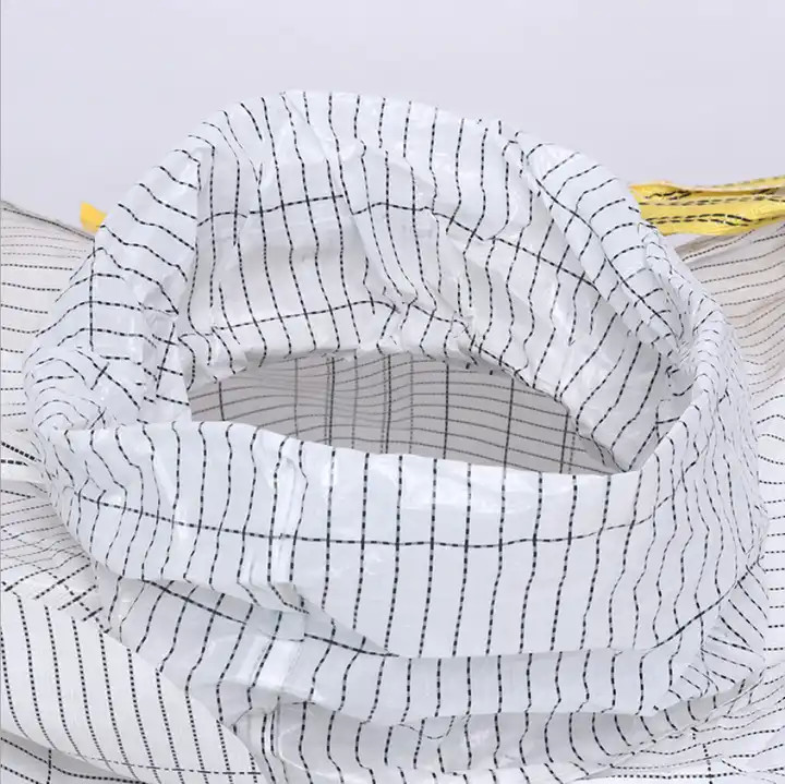 Plastic PP Woven Jumbo Bags , Anti Static FIBC Jumbo Bags 1000kg