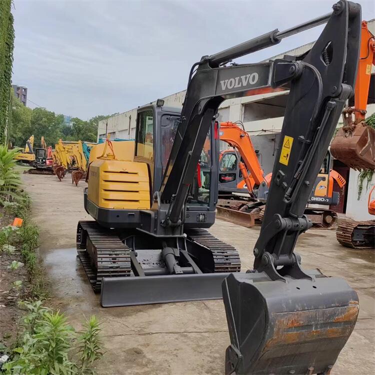 Volvo EC60 Used Excavator Hydraulic Backhoe Crawler EC60D EC55B 6T 5.5T with Original