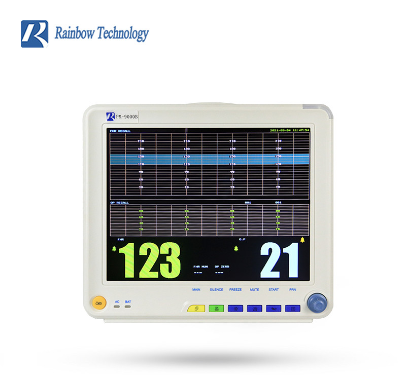 built in lithium battery Fetal Heart Rate Monitor AC DC Dual Purpose For Pregnant Woman