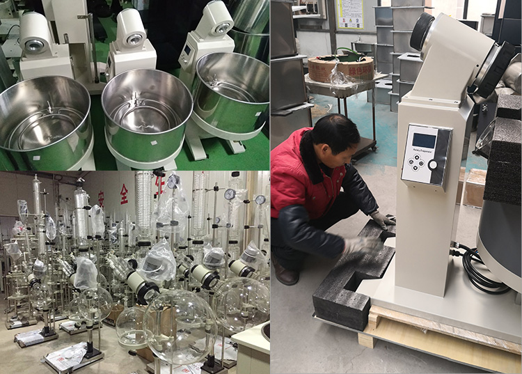 CE Electric 6.5KW Auto Lifting 50l Rotary Evaporator