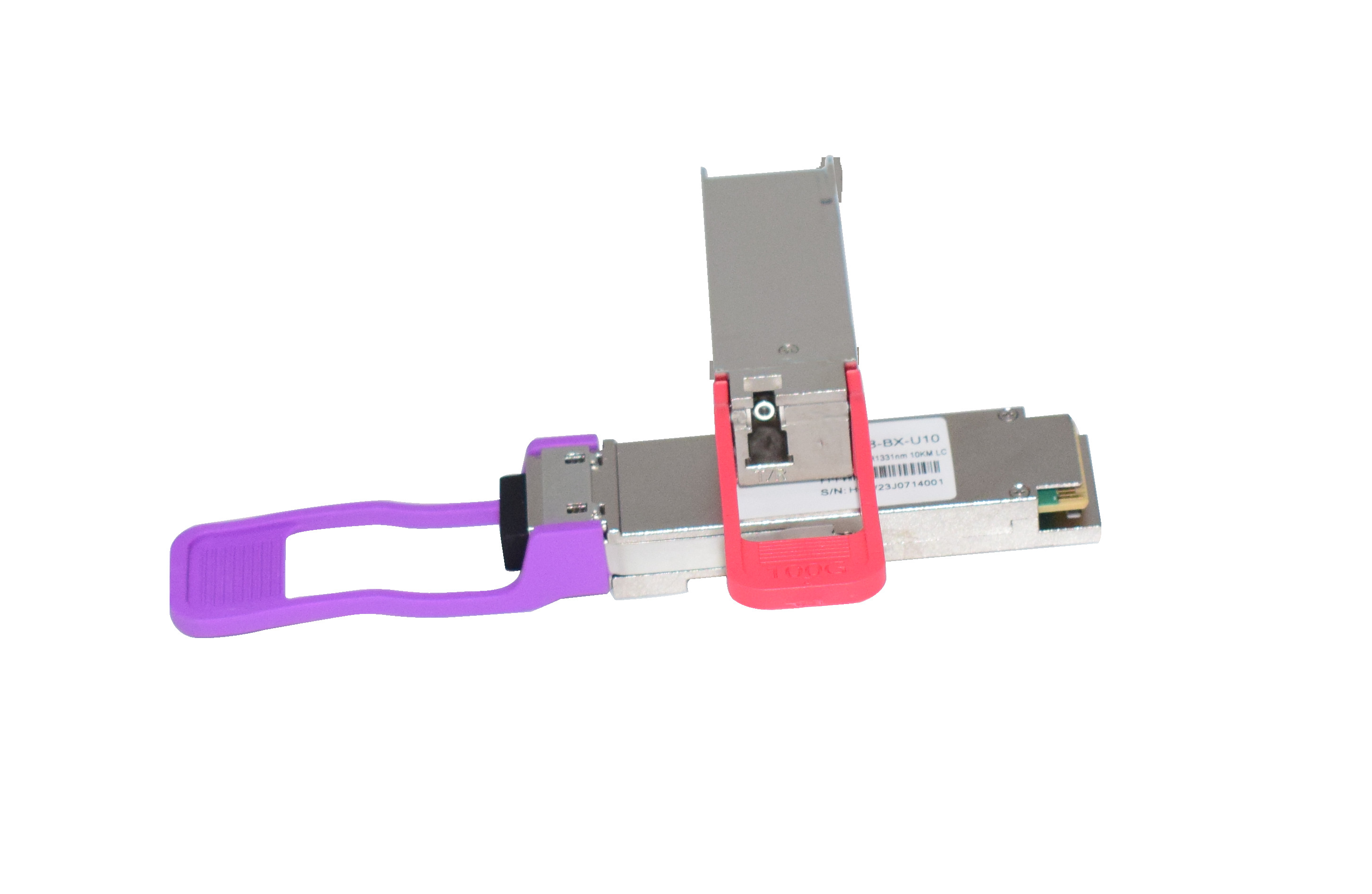 QSFP28 1271nm/1331nm LR 10KM BIDI Single Lambda Optical Transceiver Simplex LC