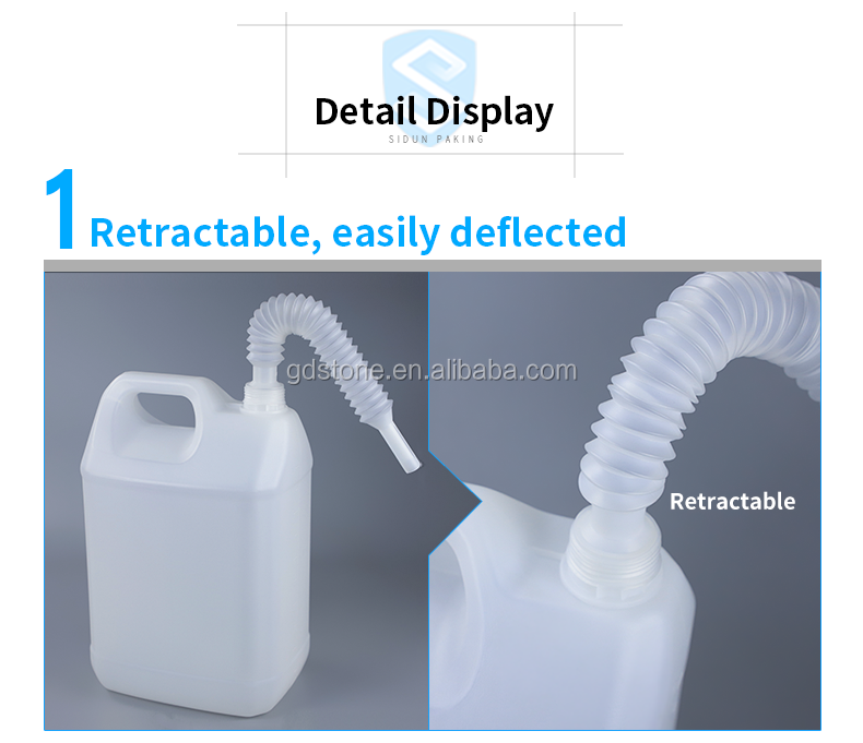 Sidun 10 Liter Plastic Bottle With Handle 230*165*360mm 300g