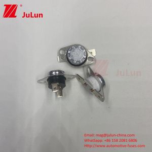 Automated Reset KSD301 Bimetal Thermostat ,Snap Action Thermal Disc Switch