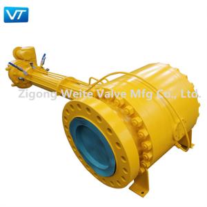 Buy cheap Forged Steel Fully Welded Ball Valve BS 6755 For Natural Gas Pipeline product